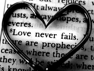 love never fails